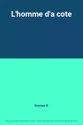 Couverture du produit · L'homme d'a cote