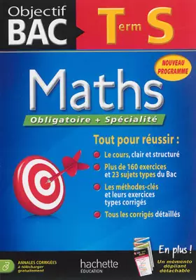 Couverture du produit · Objectif Bac - Maths Terminale S