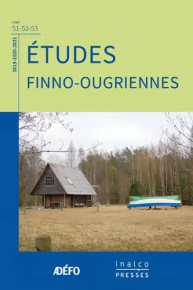 Couverture du produit · Études finno-ougriennes