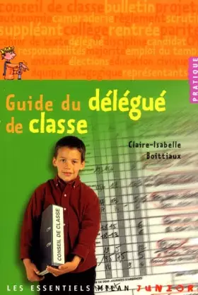 Couverture du produit · Guide du délégué de classe