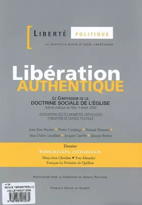 Couverture du produit · Libération authentique: Liberté politique n°34