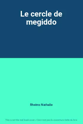 Couverture du produit · Le cercle de megiddo