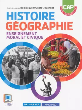 Couverture du produit · Histoire Géographie EMC CAP (2015) - Manuel élève