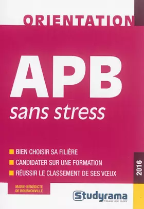 Couverture du produit · Apb sans stress