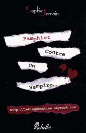 Couverture du produit · Pamphlet contre un vampire