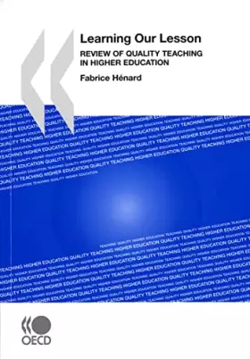 Couverture du produit · Learning Our Lesson: Review of Quality Teaching in Higher Education