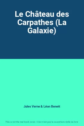 Couverture du produit · Le Château des Carpathes (La Galaxie)