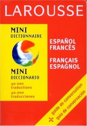 Couverture du produit · Mini dictionnaire espagnol-français, français-espagnol