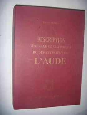 Couverture du produit · Description générale et statistique du département de l'Aude