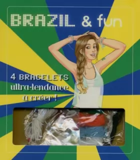 Couverture du produit · Coffret Brazil et fun - 4 bracelets ultra-tendance à créer !
