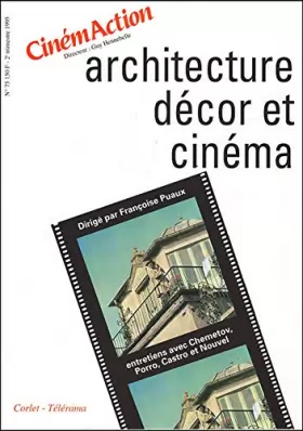 Couverture du produit · Architecture, décor et cinéma