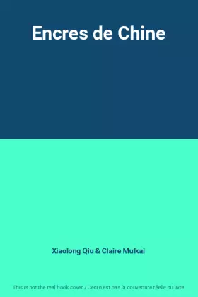 Couverture du produit · Encres de Chine