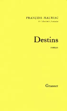 Couverture du produit · Destins