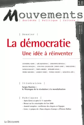 Couverture du produit · Revue Mouvements n°18. La démocratie : une idée à réinventer