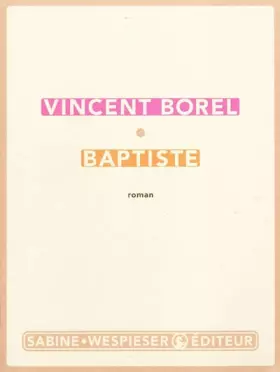 Couverture du produit · Baptiste