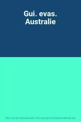 Couverture du produit · Gui. evas. Australie