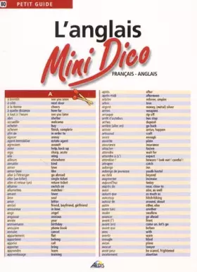 Couverture du produit · Mini dico français-anglais