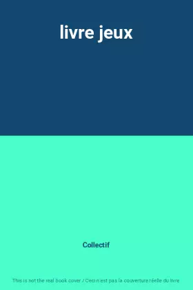 Couverture du produit · livre jeux