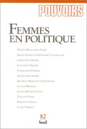 Couverture du produit · Femmes en politique