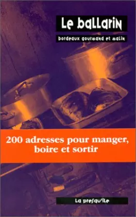 Couverture du produit · Le ballarin