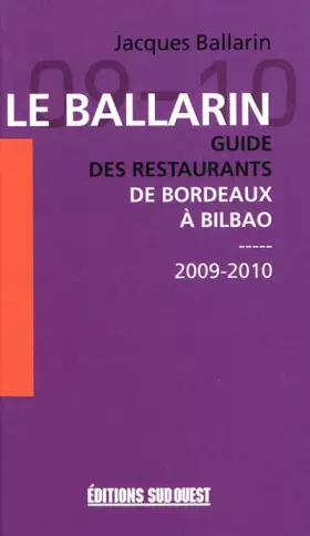 Couverture du produit · Aed Ballarin 2009/2010 Gde Restaurants