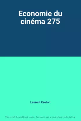 Couverture du produit · Economie du cinéma 275