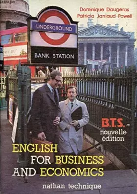 Couverture du produit · English for business ans economics (BTS élève)