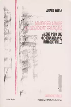 Couverture du produit · Maghreb arabe/Occident français