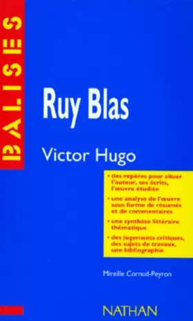 Couverture du produit · "Ruy Blas", Victor Hugo