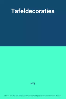 Couverture du produit · Tafeldecoraties