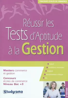 Couverture du produit · Réussir les tests d'aptitude à la gestion