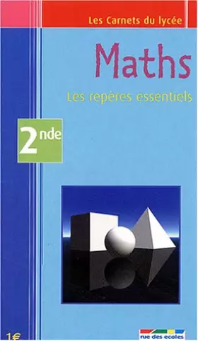 Couverture du produit · Maths 2e : Les repères essentiels