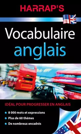 Couverture du produit · Harrap's vocabulaire anglais