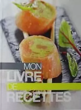 Couverture du produit · Mon livre de recettes