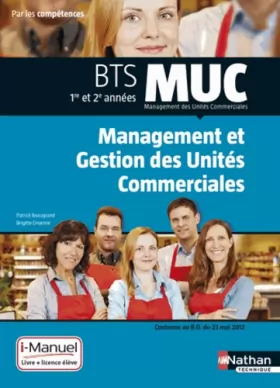Couverture du produit · MUC - Management et gestion des unités commerciales