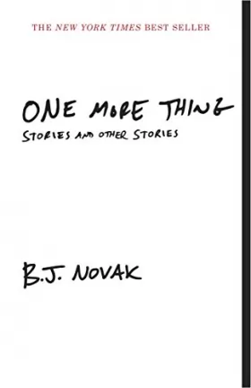 Couverture du produit · One More Thing: Stories and Other Stories