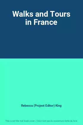 Couverture du produit · Walks and Tours in France