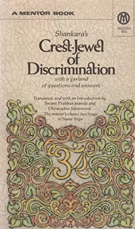 Couverture du produit · Crest-Jewel of Discrimination: Viveka-Chudamani