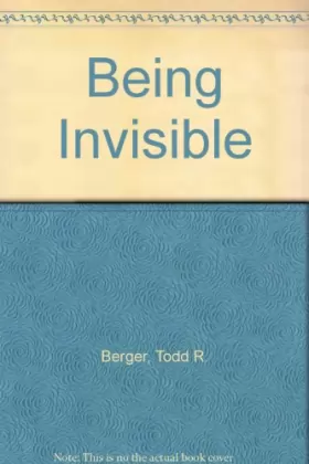 Couverture du produit · Being Invisible