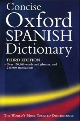 Couverture du produit · Concise Oxford Spanish Dictionnary