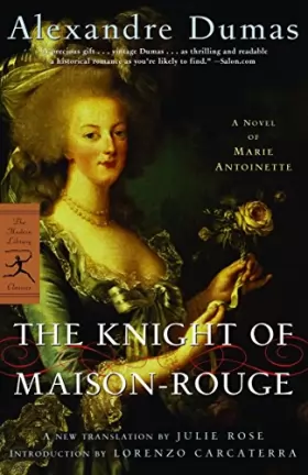 Couverture du produit · The Knight of Maison-Rouge: A Novel of Marie Antoinette