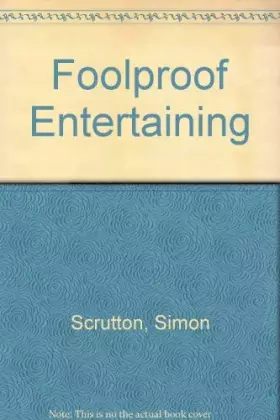 Couverture du produit · Foolproof Entertaining
