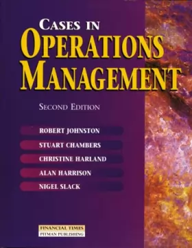 Couverture du produit · Cases In Operations Management