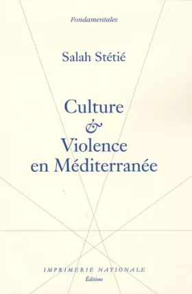 Couverture du produit · Culture et violence en Méditerranée