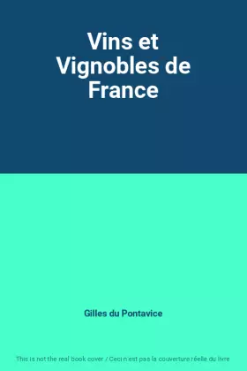 Couverture du produit · Vins et Vignobles de France