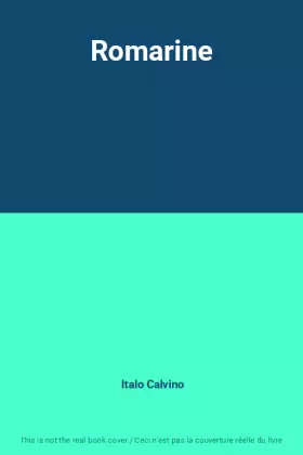Couverture du produit · Romarine