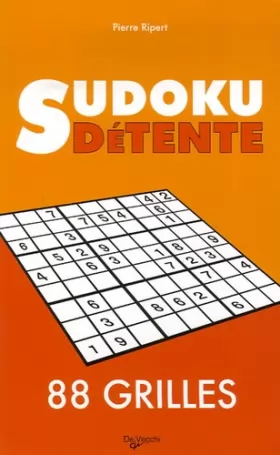 Couverture du produit · Sudoku détente: 88 grilles