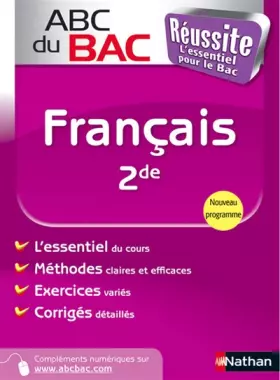 Couverture du produit · ABC du BAC Réussite Français 2de