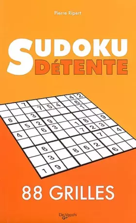 Couverture du produit · Sudoku détente: 88 grilles