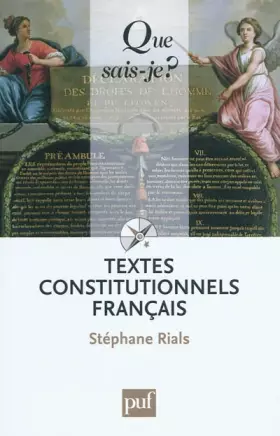 Couverture du produit · Textes constitutionnels français